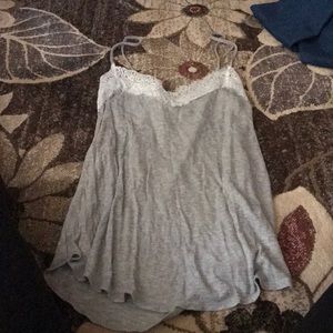 Lace tank top. Super soft and comfy. Size small